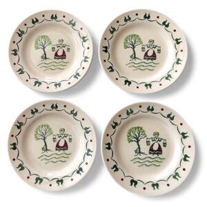Poppytrail Metlox Pottery Homestead Bread and Butter Plates Vintage